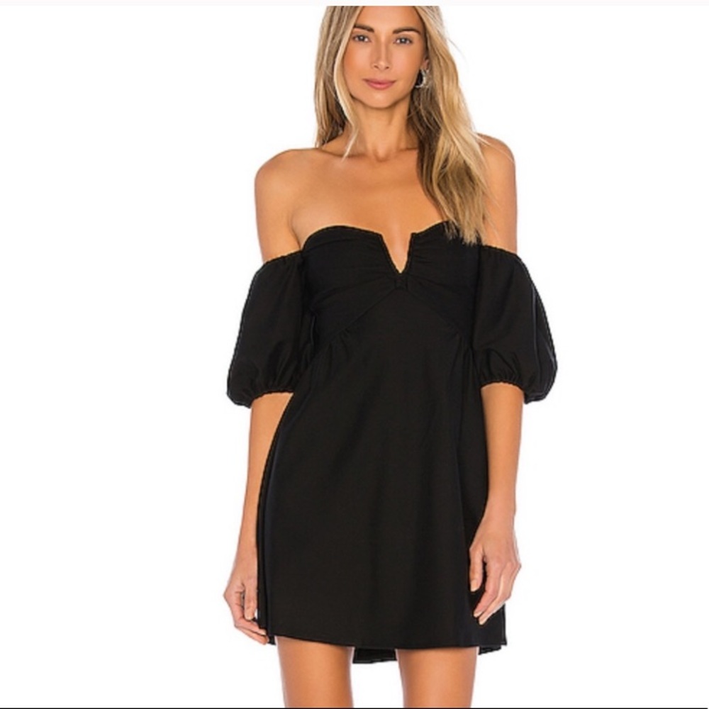 Lovers + Friends off the shoulder dress